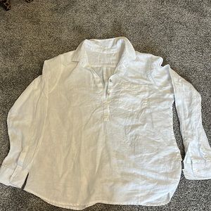 LinenMe 100% linen popover shirt